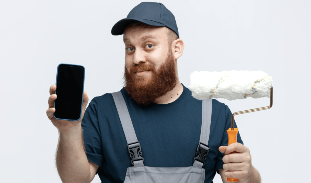 painter who optimized his SEO with an iPhone and a roller 