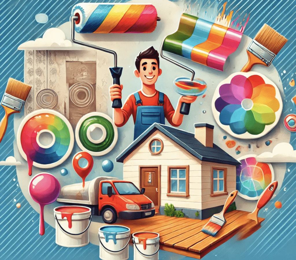 services offered animated image for painting 