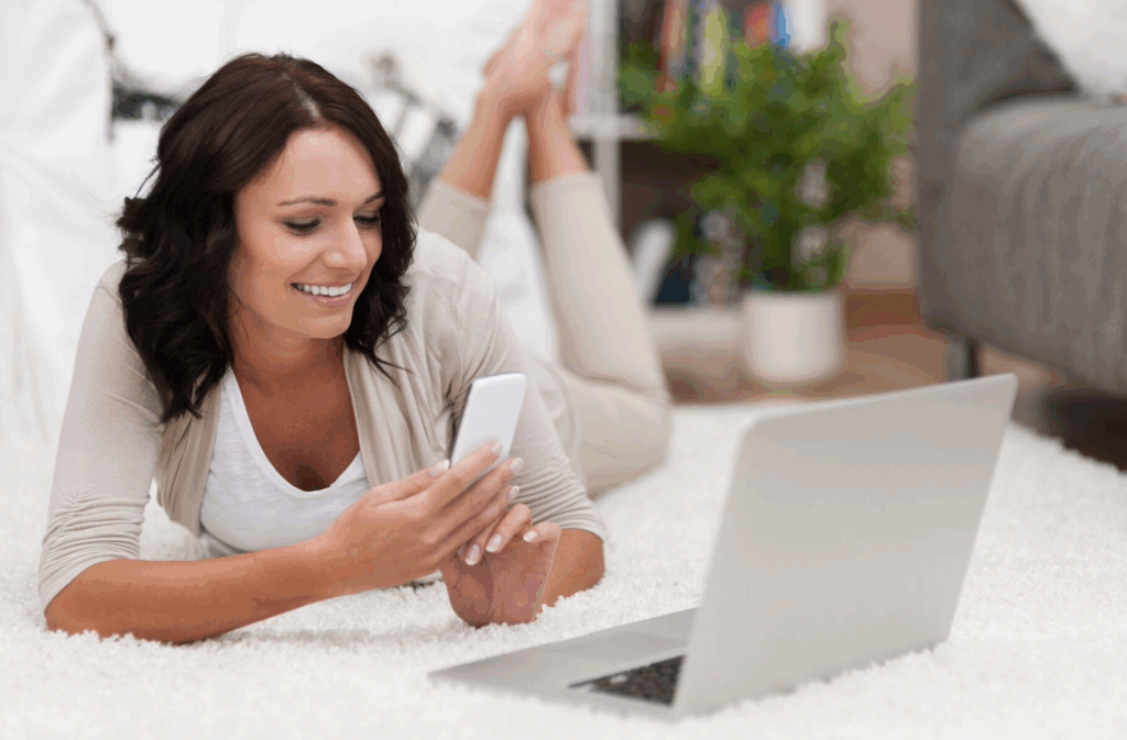 Homeowner booking a quote online; Painter SEO website UX that converts; Painter SEO turning painter leads from Google Business Profile into calls